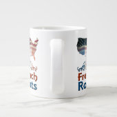 Amerikaanse Franse rots Grote Koffiekop (Achterkant)