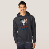Amerikaanse Franse rots Hoodie (Voorkant volledig)