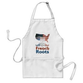 Amerikaanse Franse rots Standaard Schort