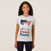 Amerikaanse Franse rots T-shirt (Voorkant volledig)