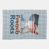 Amerikaanse Franse rots Theedoek (Horizontaal)