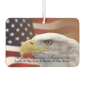 Amerikaanse Freedom Symbols Air Freshener" Luchtverfrisser (Achterkant)