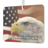 Amerikaanse Freedom Symbols Air Freshener" Luchtverfrisser (Links)