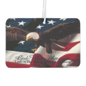 Amerikaanse Freedom Symbols Air Freshener" Luchtverfrisser (Achterkant)