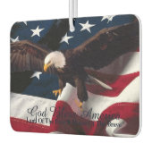 Amerikaanse Freedom Symbols Air Freshener" Luchtverfrisser (Links)