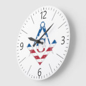 Amerikaanse Freemasonic-symbool Grote Klok (Hoek)