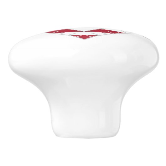 Amerikaanse Freemasonic-symbool Keramische Knop (Zijkant)