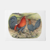 Amerikaanse Game Blue Reds Deurmat (Voorkant)