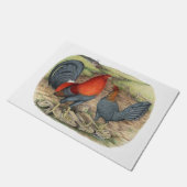 Amerikaanse Game Blue Reds Deurmat (Schuin)