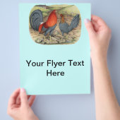 Amerikaanse Game Blue Reds Flyer (Hand)