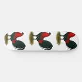 Amerikaanse Gamecock: Bruin Rood Persoonlijk Skateboard (Horizontaal)