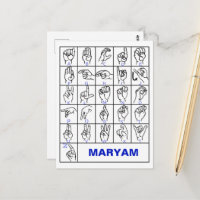 Amerikaanse Gebarentaal Alfabet, ASL Doof