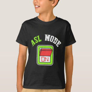 Amerikaanse Gebarentaal Asl Ik Ben Dove Bewustzijn T-shirt