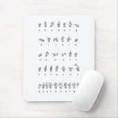 Amerikaanse gebarentaal (ASL) Muismat (Met muis)