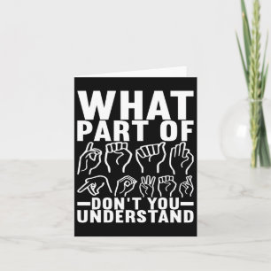 Amerikaanse Gebarentaal Dove Bewustwording 17  Kaart