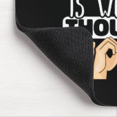 Amerikaanse gebarentaal Een bord is meer dan duize Muismat (Hoek)