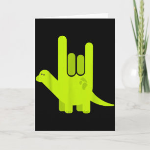 Amerikaanse Gebarentaal I Love You Design Valentij Kaart