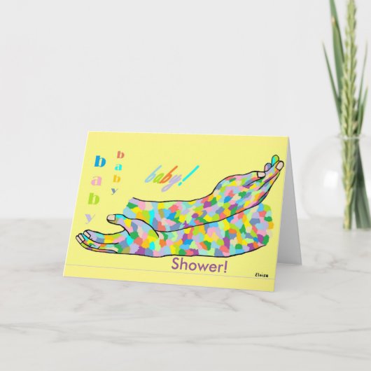 Amerikaanse Gebarentaal voor BABY SHOWER (Voorkant)