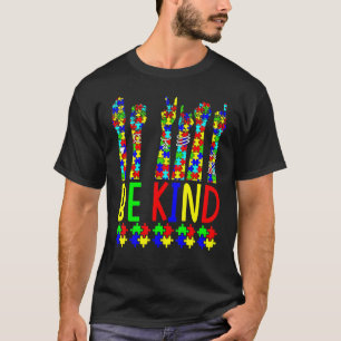 Amerikaanse Gebarentaal Wees Aardig Handpuzzel Aut T-shirt