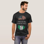 Amerikaanse geboren Nigeriaanse afstamming T-shirt (Voorkant volledig)