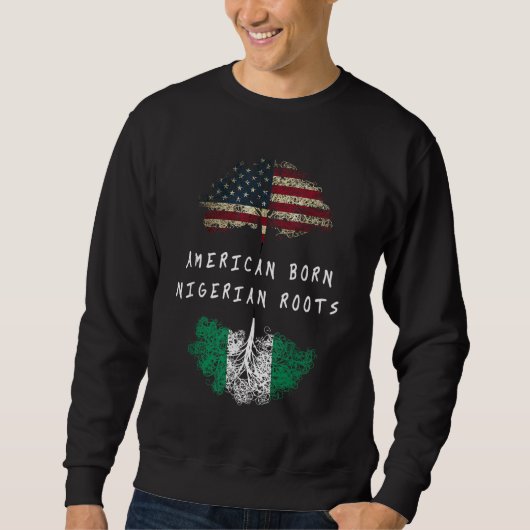 Amerikaanse geboren Nigeriaanse afstamming Trui (Voorkant)