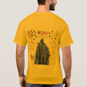 Amerikaanse Geest Shine goud T-shirt (Achterkant)