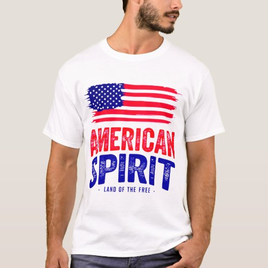 Amerikaanse geest t-shirt (Voorkant)
