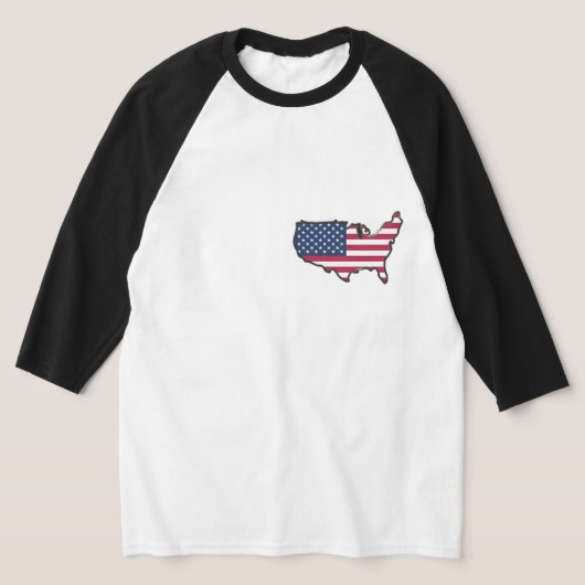 🇺🇸 AMERIKAANSE GEEST 🇺🇸 T-SHIRT (Laagn)