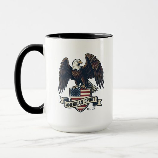 Amerikaanse Geest Witkopzeearend Mok (Links)