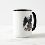 Amerikaanse Geest Witkopzeearend Mok (Voorkant rechts)