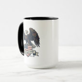 Amerikaanse Geest Witkopzeearend Mok (Voorkant links)