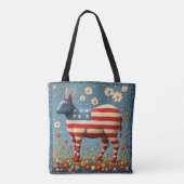 Amerikaanse geit tote bag (Achterkant)