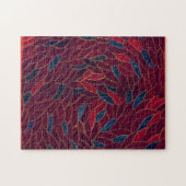 Amerikaanse gekke quilt legpuzzel (Horizontaal)