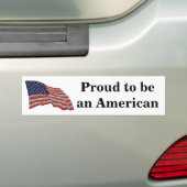 Amerikaanse Gem-Bumpersticker Bumpersticker (Op auto)