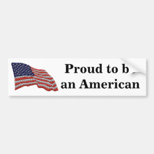 Amerikaanse Gem-Bumpersticker Bumpersticker