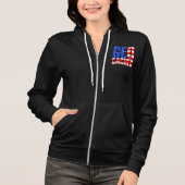 Amerikaanse Geocacher Hoodie (Voorkant)