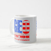 Amerikaanse Geocacher Koffiemok (Voorkant links)