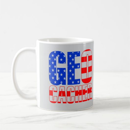 Amerikaanse Geocacher Koffiemok (Links)