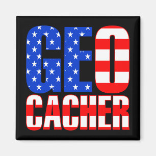 Amerikaanse Geocacher Magneet
