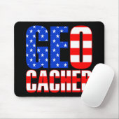 Amerikaanse Geocacher Muismat (Met muis)