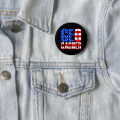 Amerikaanse Geocacher Ronde Button 5,7 Cm (In situ)