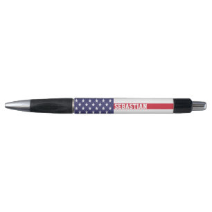 Amerikaanse gepersonaliseerde patriottische vlag pen