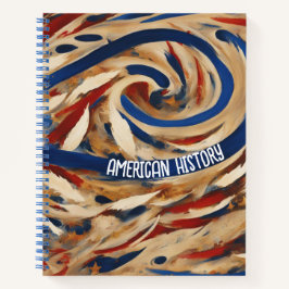 Amerikaanse geschiedenis - Abstract Americana Swir Notitieboek
