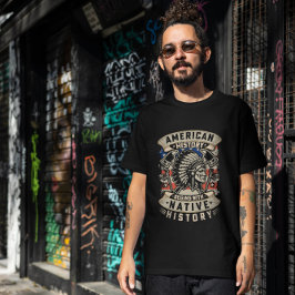 Amerikaanse geschiedenis begint met inheemse gesch t-shirt