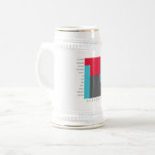 Amerikaanse geschiedenis bierpul (Voorkant links)