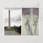 Amerikaanse geschiedenis briefkaart (Voorkant)