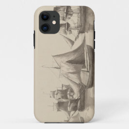 Amerikaanse Geschiedenis - Zetten vanuit Halifax iPhone 11 Hoesje