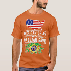 Amerikaanse geteelde Braziliaanse Roots Pride Braz T-shirt