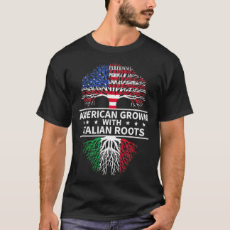 Amerikaanse geteelde Italiaanse wortels Italië T-shirt