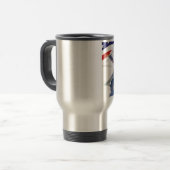 Amerikaanse gevechtsjager reisbeker (Voorkant links)